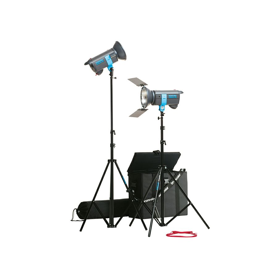 Broncolor Minicom Travel kit RFS * 5500 K  optimized for 230 V or 120 V Monolight