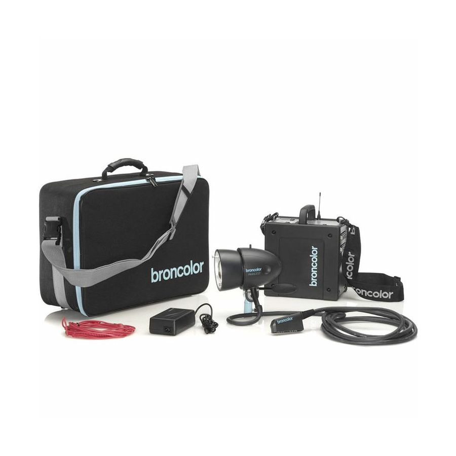 Broncolor Mobil A2L Travel kit with rechargeable lead battery Power Packs