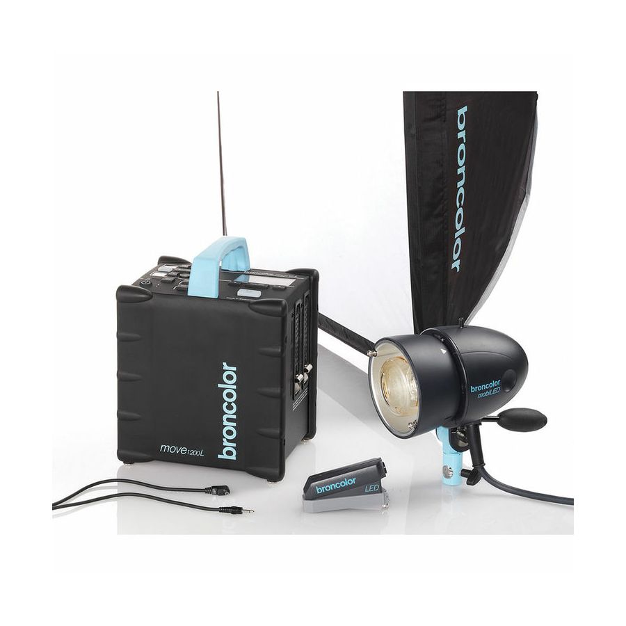 Broncolor Move 1200 L Outdoor kit 2 Power Packs