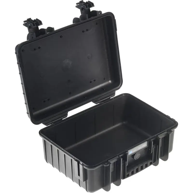 B&W Outdoor Cases Type 4000 Black (pre-cut foam) zaštitni kofer s unaprijed izrezanom pjenom (4000/B/SI)
