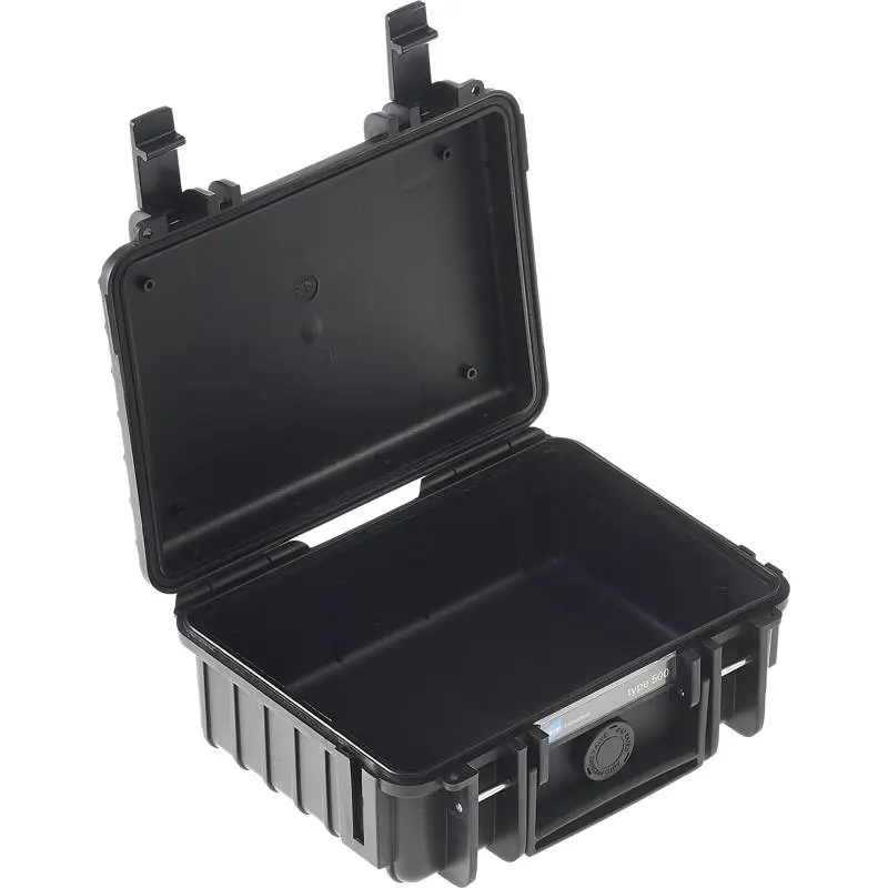 B&W Outdoor Cases Type 500 Black (pre-cut foam) zaštitni kofer s unaprijed izrezanom pjenom (500/B/SI)