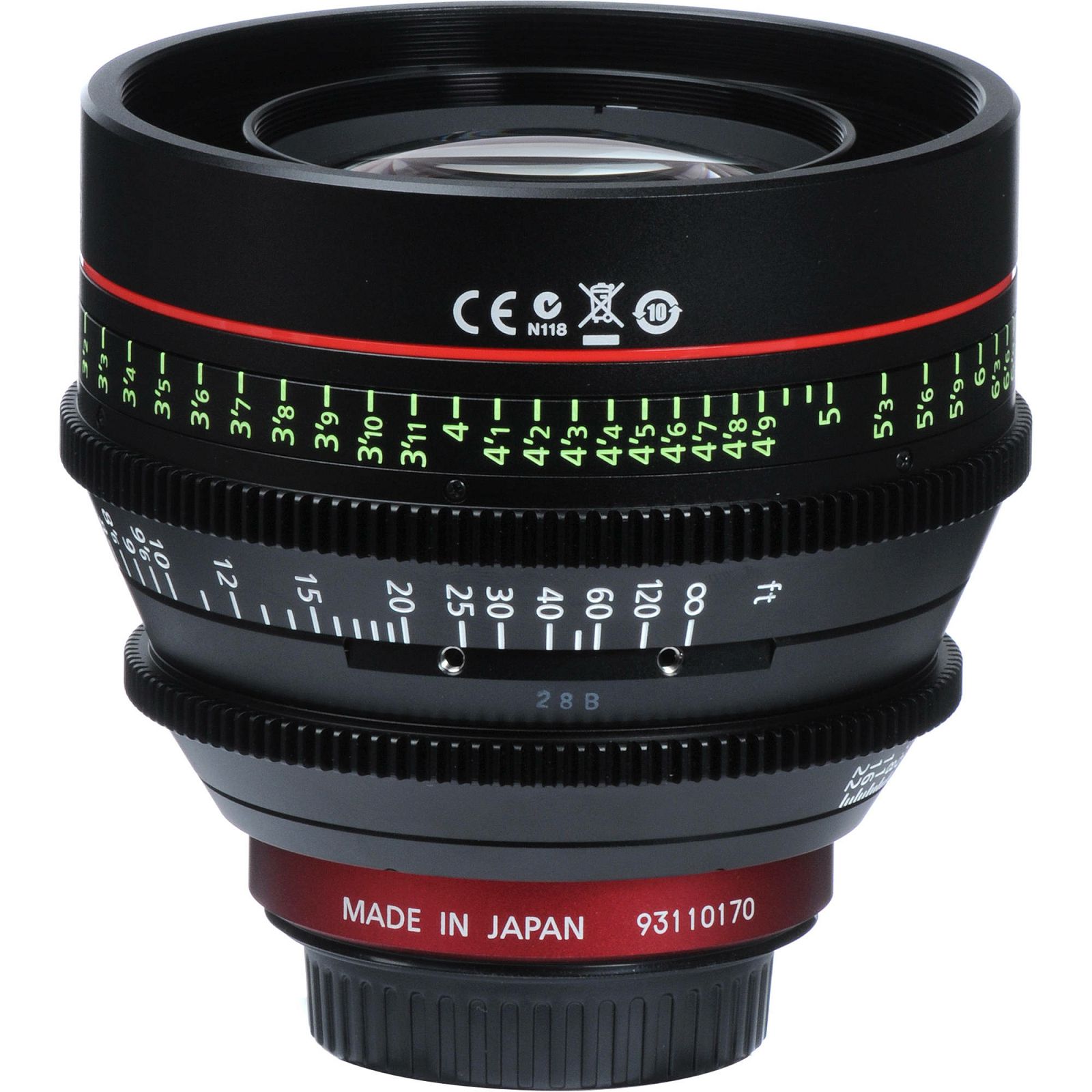 Canon Cine Lens KIT CN-E 14/24/85 Bundle Primes lens set (CN-E 14mm T3.1 L F + CN-E 24mm T1.5 L F + CN-E 85mm L F) (8325B010AA)