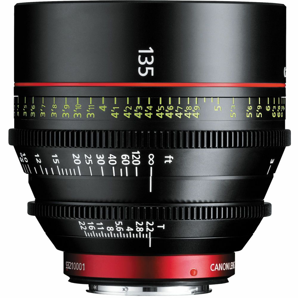 Canon Cine Lens KIT CN-E 14/50/135 Bundle Primes lens set (CN-E 14mm T3.1 L F + CN-E 50mm T1.3 L F + CN-E 135mm T2.2 L F) (8325B013AA)
