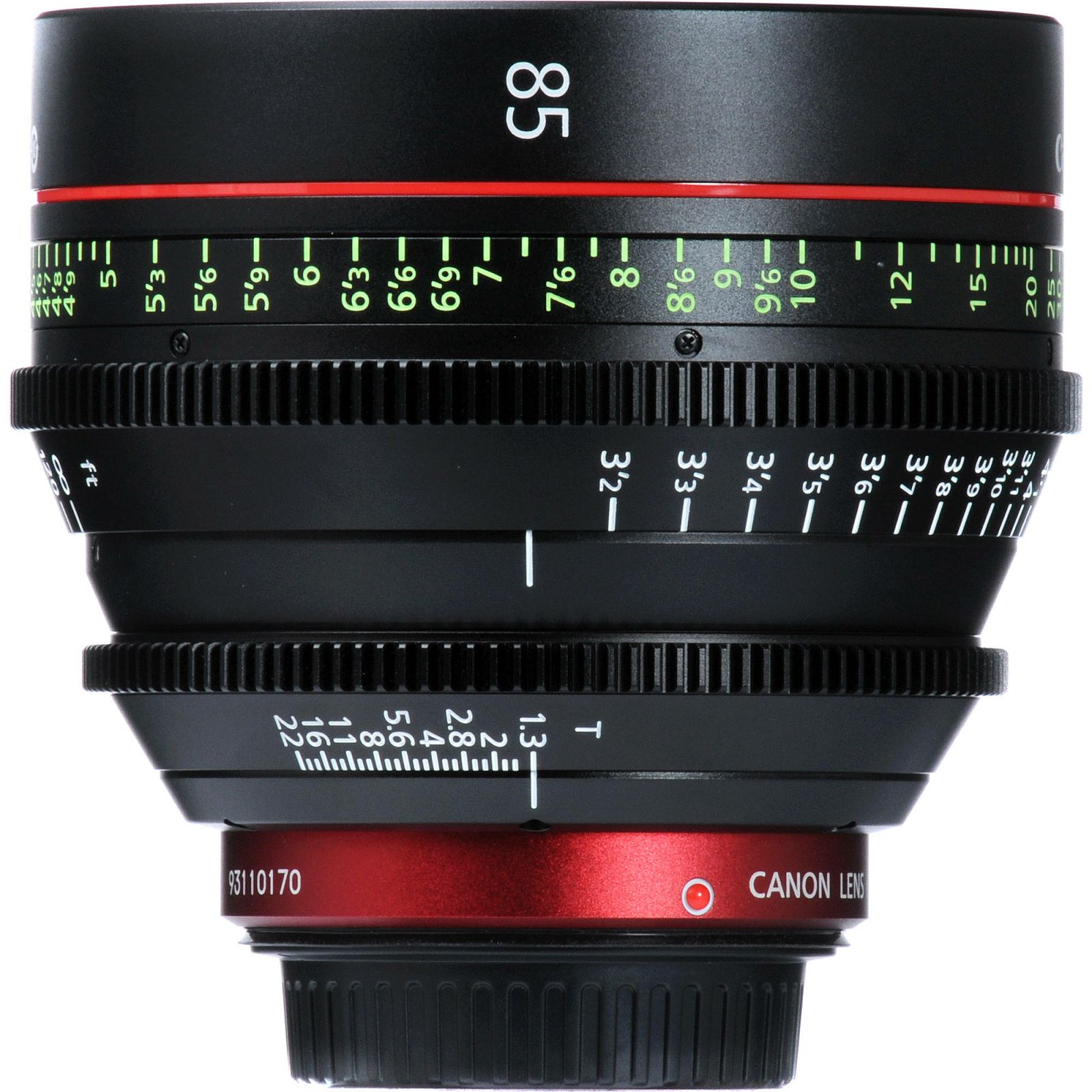 Canon Cine Lens KIT CN-E 14/85/135 Bundle Primes lens set (CN-E 14mm T3.1 L F + CN-E 85mm L F + CN-E 135mm T2.2 L F) (8325B014AA)
