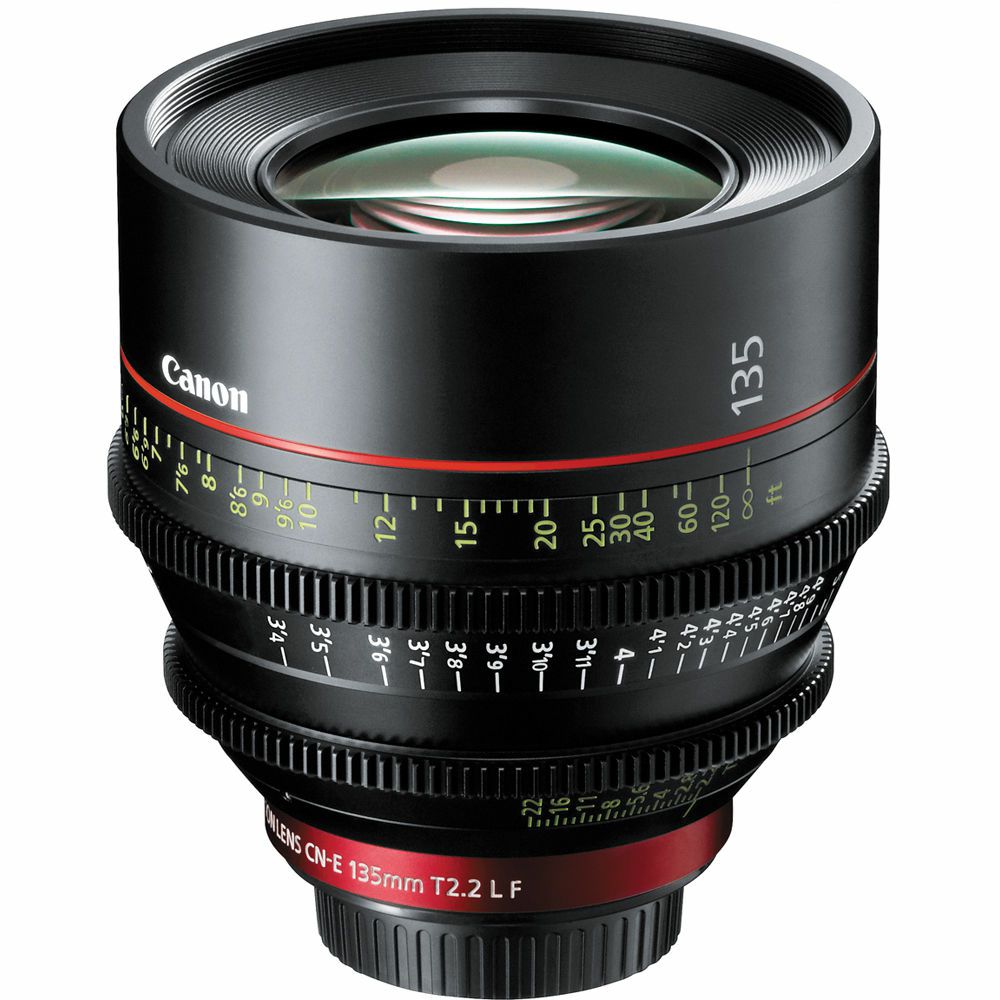 Canon CN-E 135mm T2.2 L F Telephoto Cinema Prime Cine Lens telefoto filmski objektiv fiksne žarišne duljine (8326B002AC)
