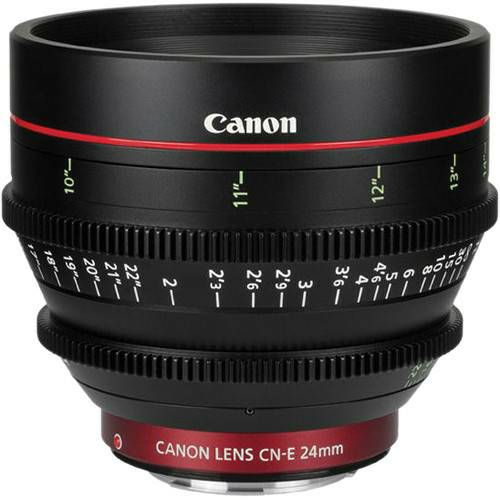 Canon CN-E 24mm L F Wide-Angle Cinema Prime Cine Lens širokokutni filmski objektiv fiksne žarišne duljine (6569B002AC)