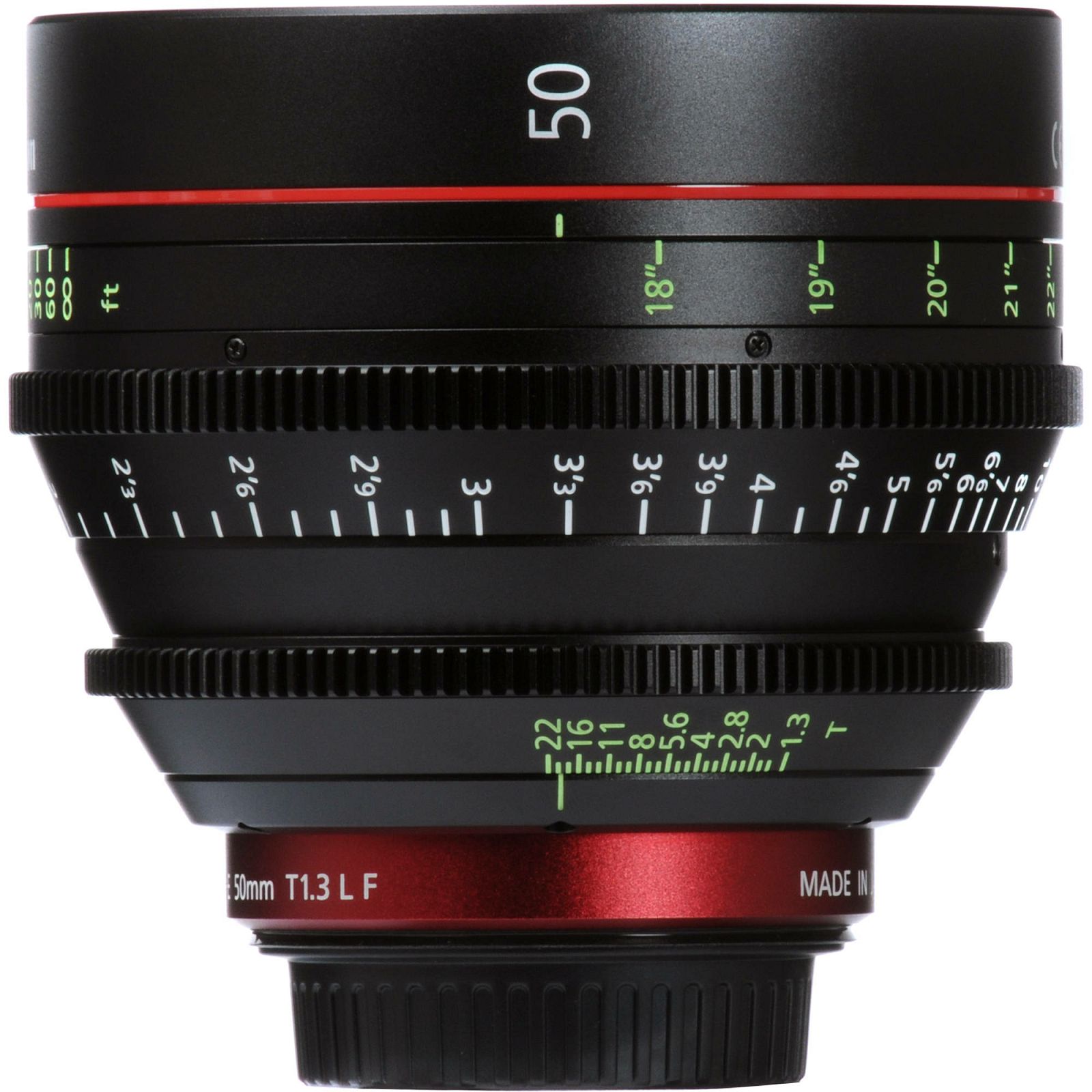 Canon CN-E 50mm L F Cinema Prime Cine Lens filmski objektiv fiksne žarišne duljine (6570B002AC)