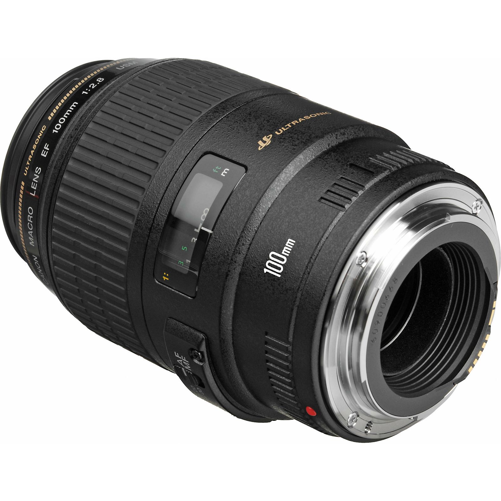 Canon EF 100mm f/2.8 USM Macro telefoto objektiv prime lens 100 2.8 1:2,8 (4657A011AA)