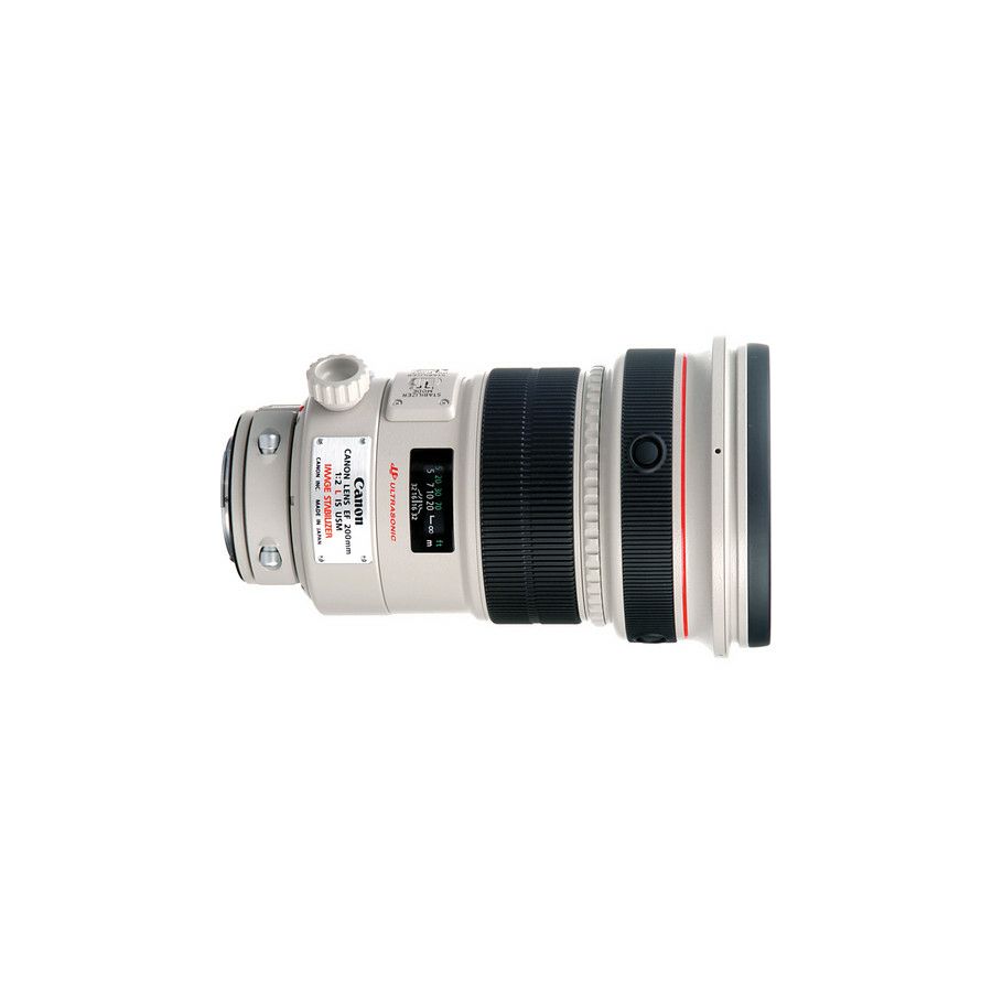 Canon EF 200mm f/2 IS USM telefoto objektiv fiksne žarišne duljine 200 F2 f2.0 1:2,0L prime lens (2297B005AA)