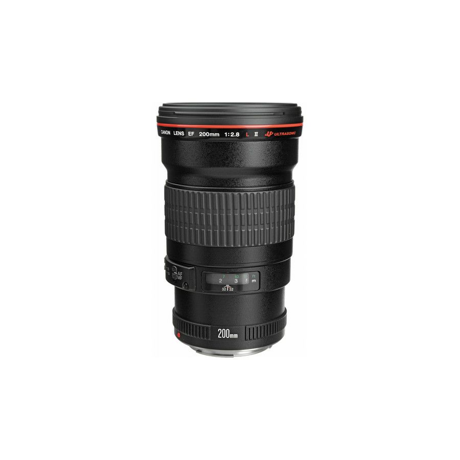 Canon EF 200mm f/2.8 L II USM telefoto objektiv fiksne žarišne duljine prime lens 200 2.8 F2.8 1:2,8 (2529A015AA)