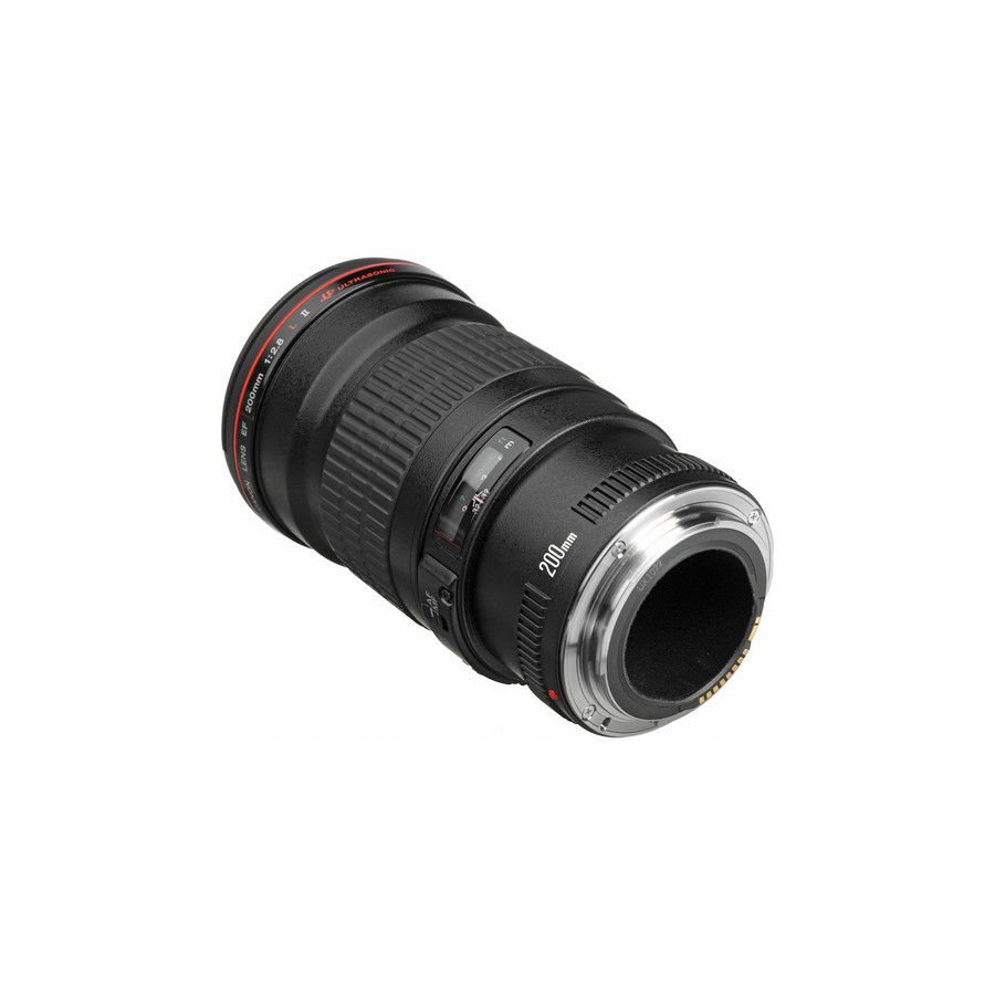 Canon EF 200mm f/2.8 L II USM telefoto objektiv fiksne žarišne duljine prime lens 200 2.8 F2.8 1:2,8 (2529A015AA)