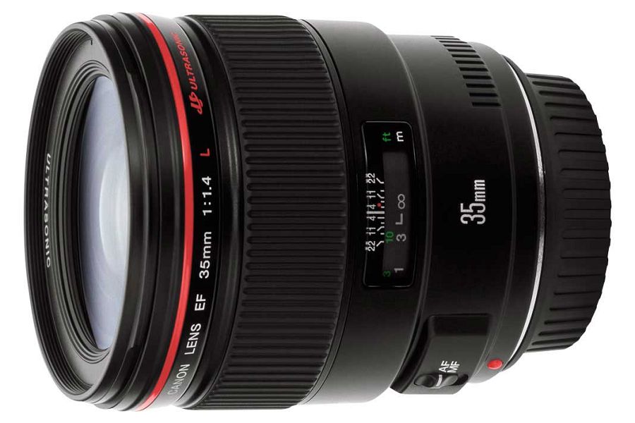 Canon EF 35mm f/1.4 L USM širokokutni objektiv objektiv fiksne žarišne duljine 35 f/1.4L F1.4 1.4 wide angle prime lens (2512A011AA)