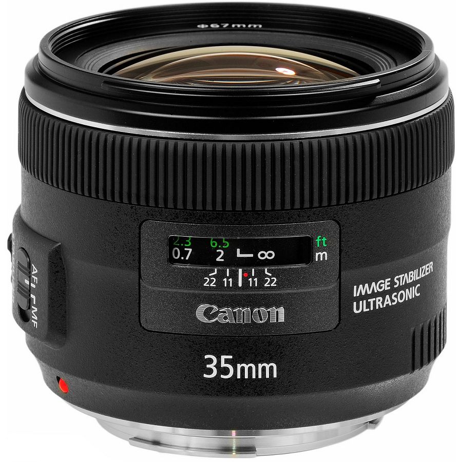 Canon EF 35mm f/2 IS USM širokokutni objektiv fiksne žarišne duljine 35 F/2.0 prime lens (5178B005AA)