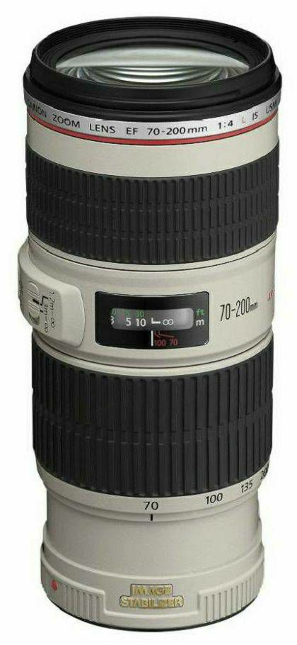 Canon EF 70-200mm f/4 L IS USM telefoto objektiv zoom lens 70-200 F/4.0 L f/4L F4 1:4,0L (1258B005AA)