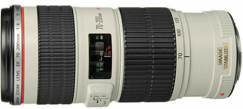 Canon EF 70-200mm f/4 L IS USM telefoto objektiv zoom lens 70-200 F/4.0 L f/4L F4 1:4,0L (1258B005AA)