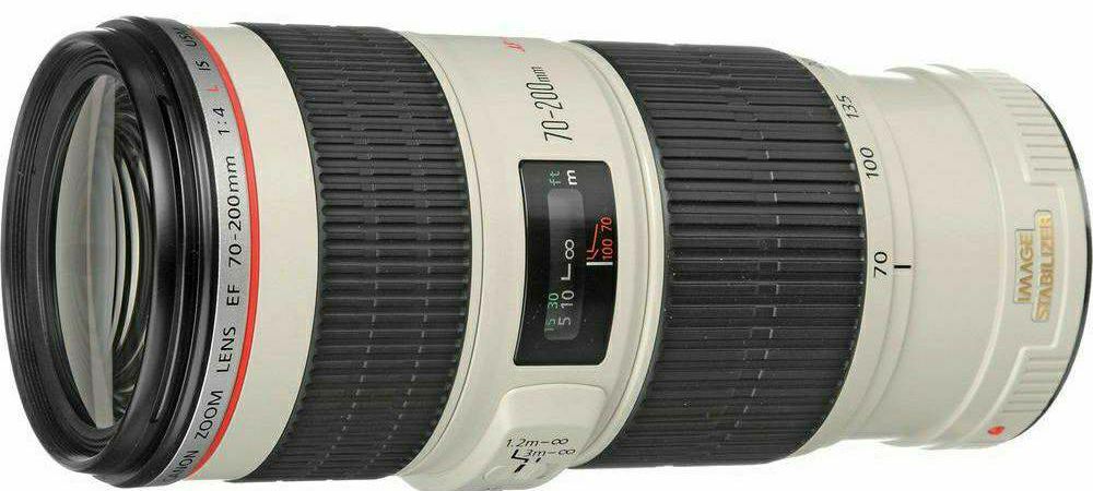 Canon EF 70-200mm f/4 L IS USM telefoto objektiv zoom lens 70-200 F/4.0 L f/4L F4 1:4,0L (1258B005AA)