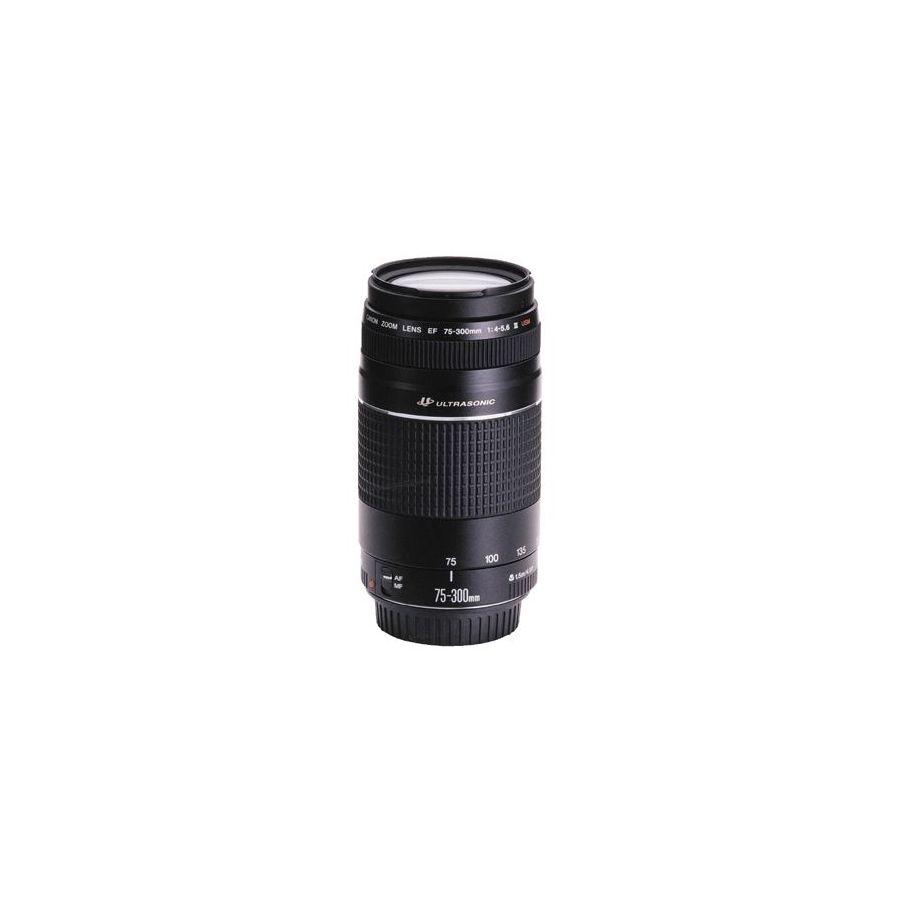 Canon EF 75-300mm f/4-5.6 III USM telefoto objektiv ultrasonic zoom lens 75-300 F/4.0-5.6 1:4,0-5,6 /1:4,0-5,6 (6472A012AA)