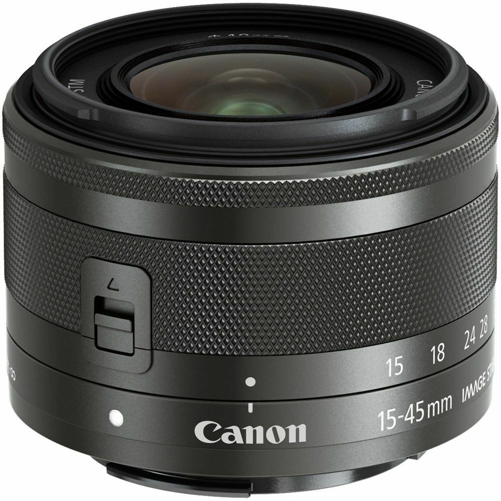 Canon EF-M 15-45mm f/3.5-6.3 IS STM Black standardni zoom objektiv (0572C005AA)