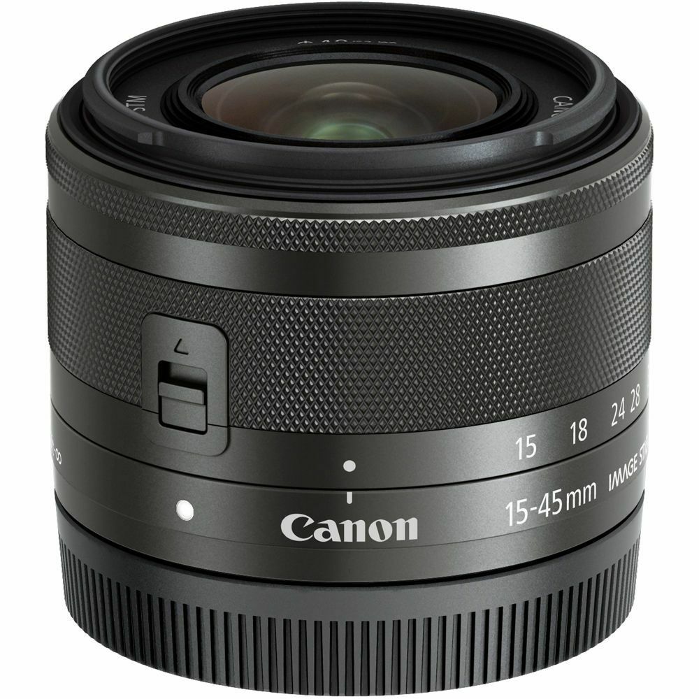 Canon EF-M 15-45mm f/3.5-6.3 IS STM Black standardni zoom objektiv (0572C005AA)