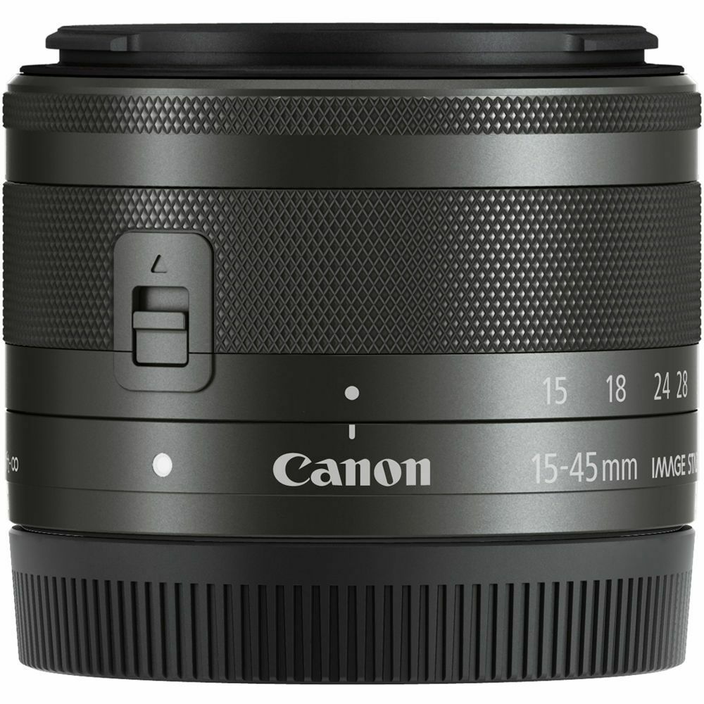 Canon EF-M 15-45mm f/3.5-6.3 IS STM Black standardni zoom objektiv (0572C005AA)