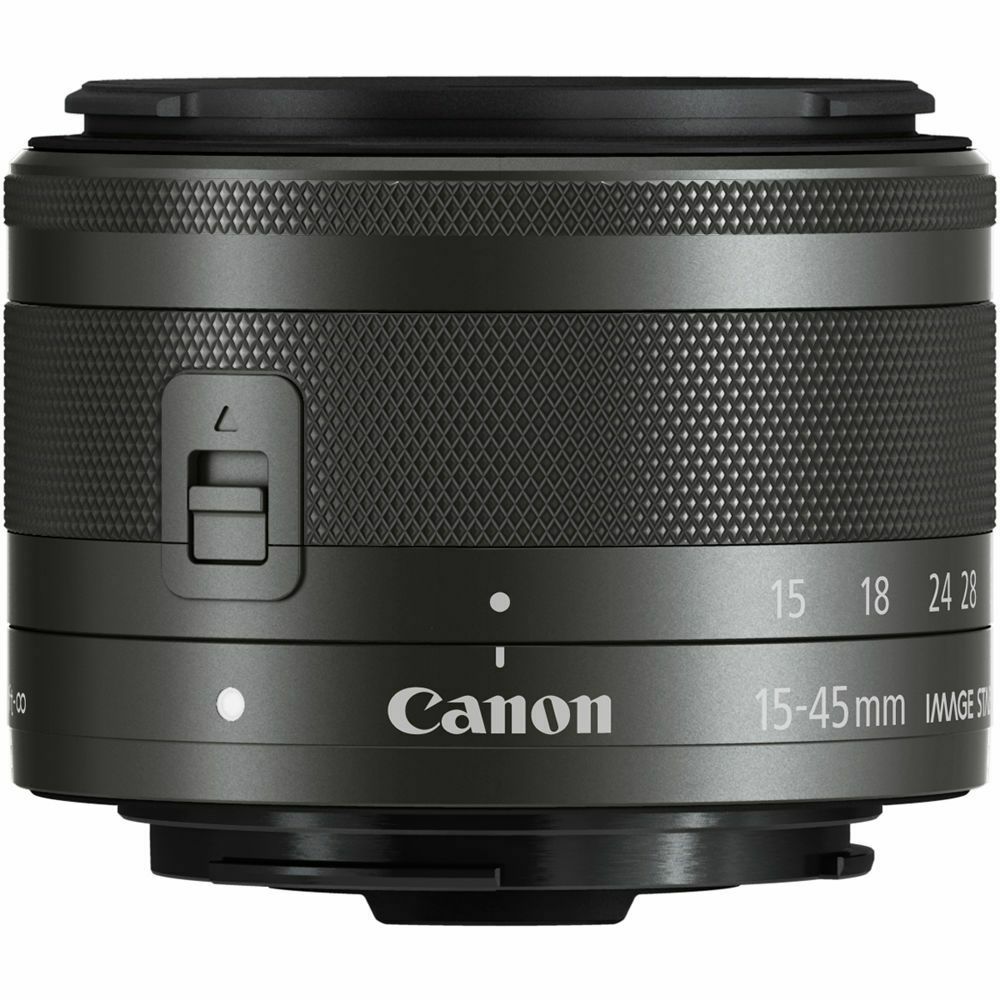 Canon EF-M 15-45mm f/3.5-6.3 IS STM Black standardni zoom objektiv (0572C005AA)