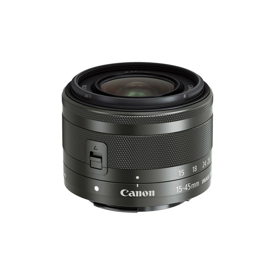 Canon EF-M 15-45mm f/3.5-6.3 IS STM Lens (Graphite)