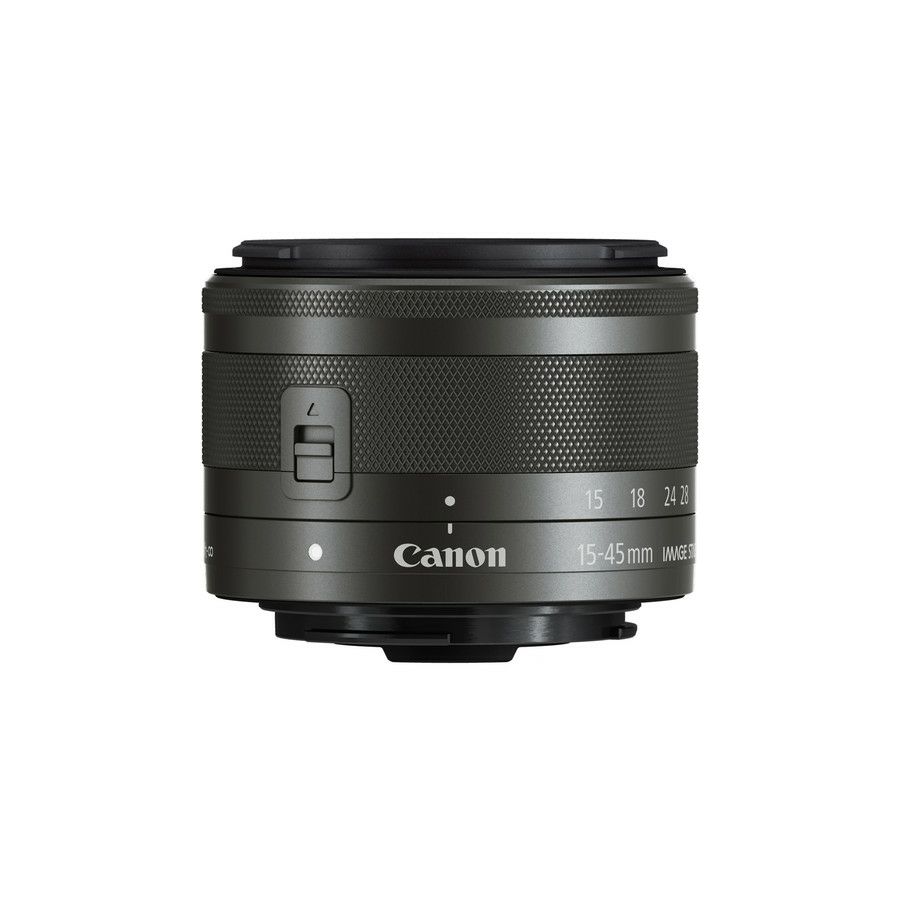 Canon EF-M 15-45mm f/3.5-6.3 IS STM Lens (Graphite)