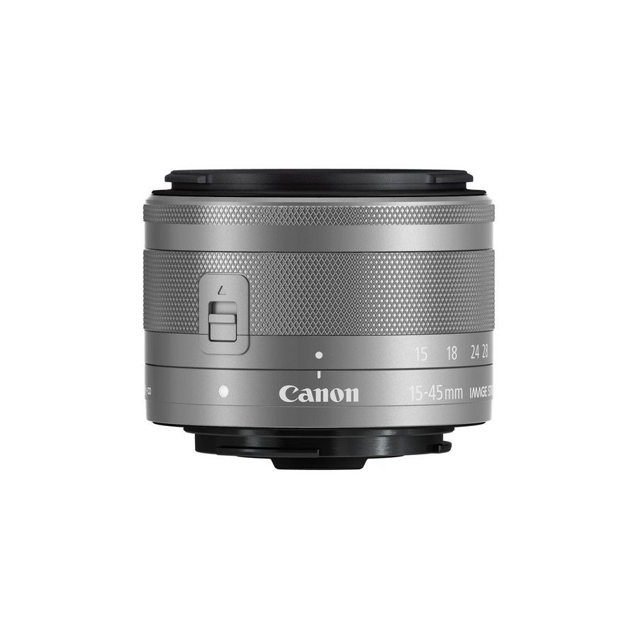 Canon EF-M 15-45mm f/3.5-6.3 IS STM Lens (Silver)