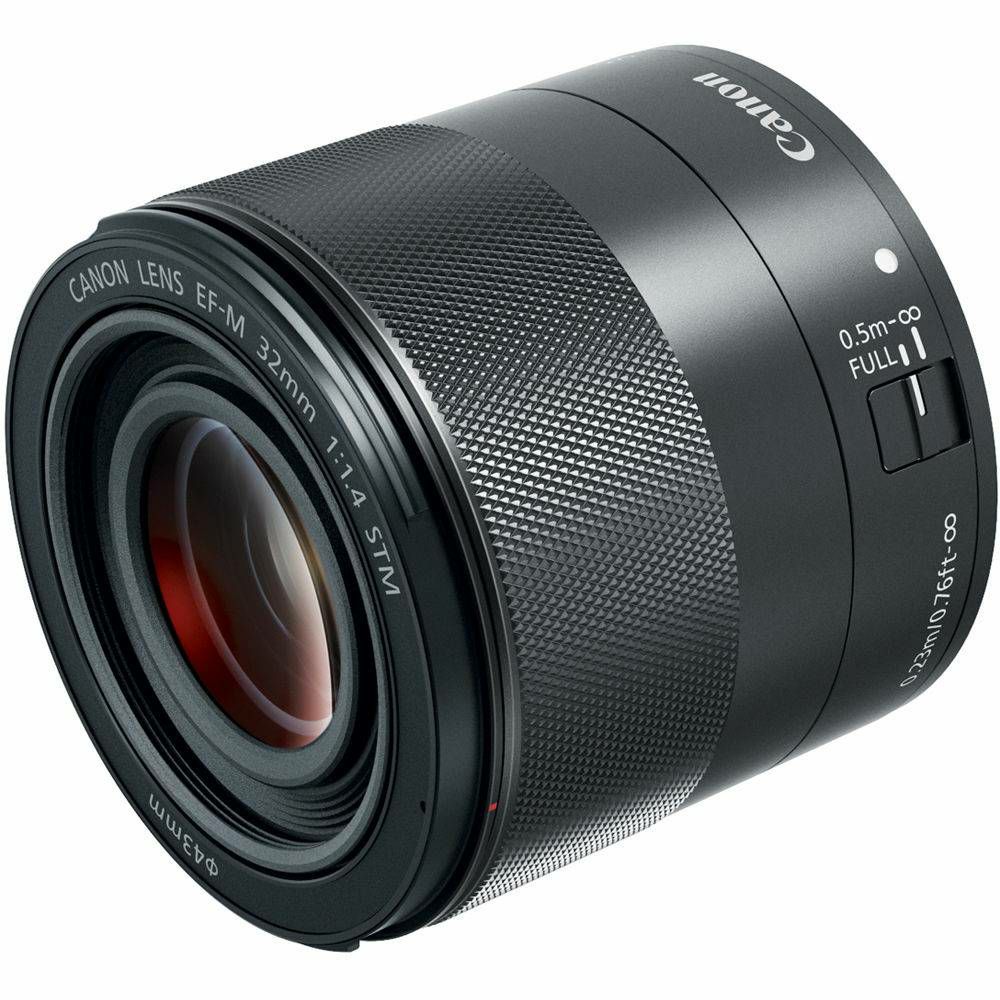 Canon EF-M 32mm f/1.4 STM Black objektiv (2439C005AA)