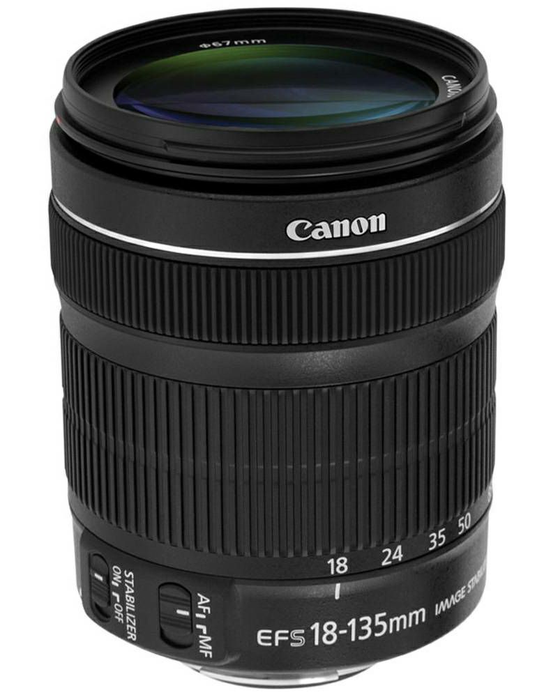 Canon EF-S 18-135 f/3.5-5.6 IS STM allround objektiv 18-135mm f3.5-5.6 zoom lens (6097B005AA)