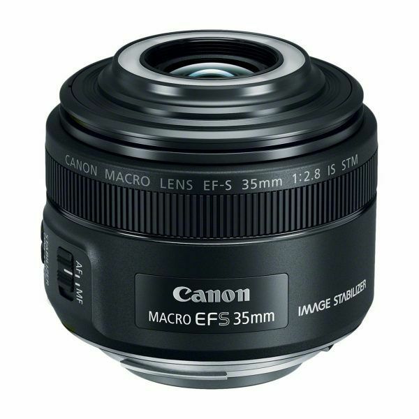 Canon EF-S 35mm f/2.8 IS STM macro prime fiksni širokokutni objektiv (2220C005AA)