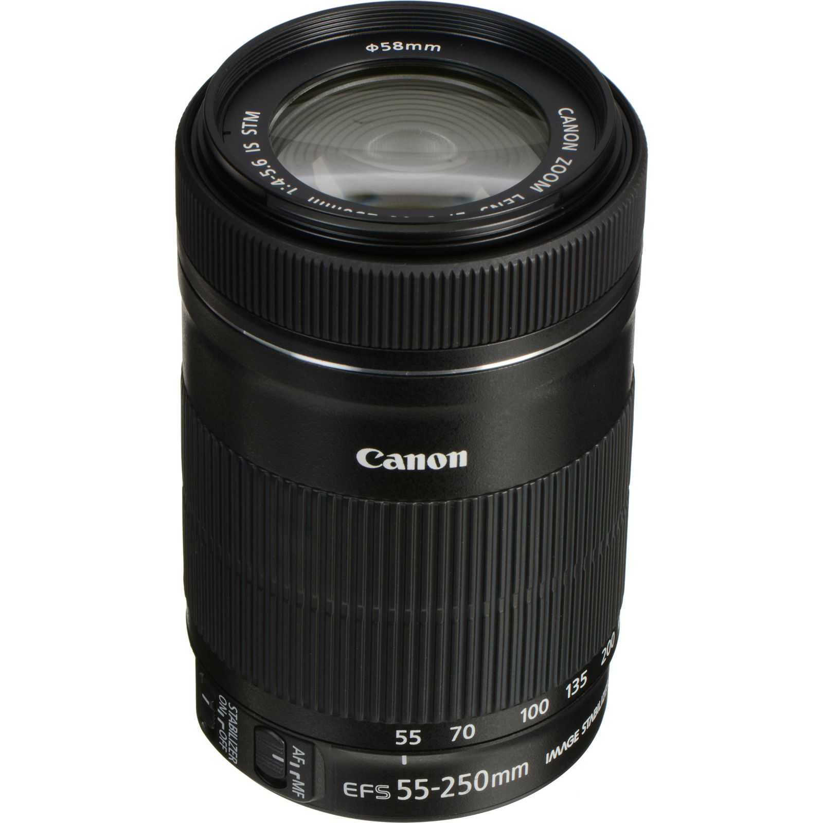 Canon EF-S 55-250mm f/4-5.6 IS STM telefoto objektiv zoom lens 55-250 4-5.6 (8546B005AA)