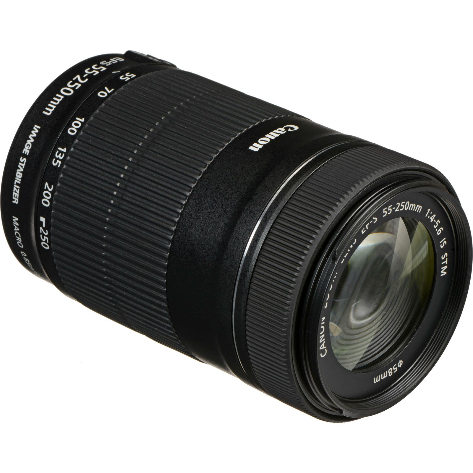 Canon EF-S 55-250mm f/4-5.6 IS STM telefoto objektiv zoom lens 55-250 4-5.6 (8546B005AA)