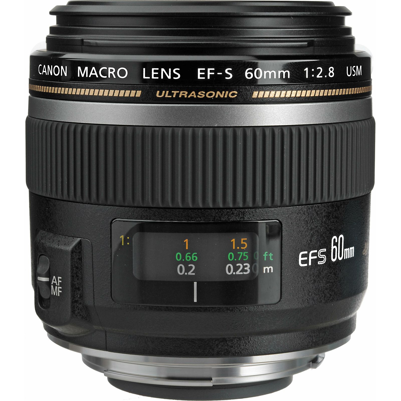 Canon EF-S 60mm f/2.8 USM Macro objektiv lens 60 F/2.8 1:2,8 2.8 (0284B007AA)