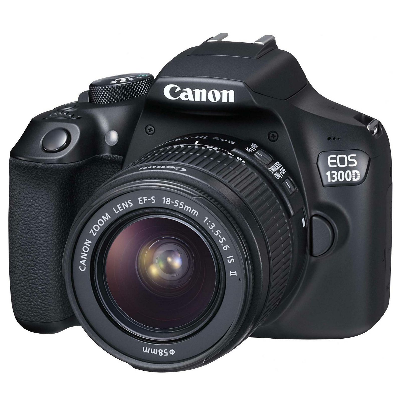 Canon EOS 1300D + 18-55 IS + 100EG + 8GB KIT DSLR digitalni fotoaparat, objektiv EF-S 18-55mm F3.5-5.6 IS, torba i memorijska kartica (1160C064AA)