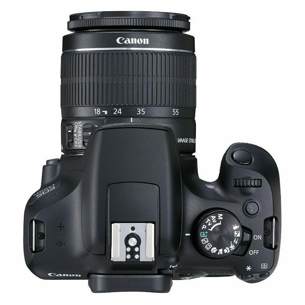 Canon EOS 1300D + 18-55 IS + 100EG + 8GB KIT DSLR digitalni fotoaparat, objektiv EF-S 18-55mm F3.5-5.6 IS, torba i memorijska kartica (1160C064AA)