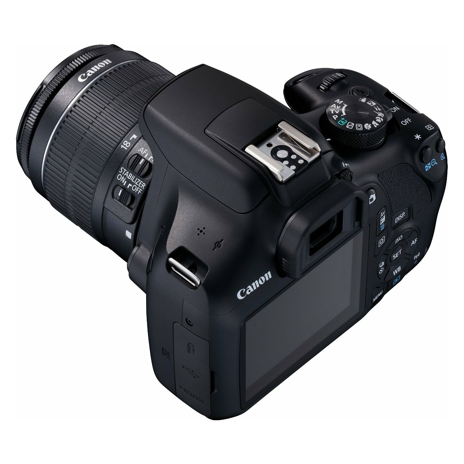 Canon EOS 1300D + 18-55 IS II DSLR Digitalni fotoaparat + objektiv 18-55 F3.5-5.6 IS II (1160C005AA)