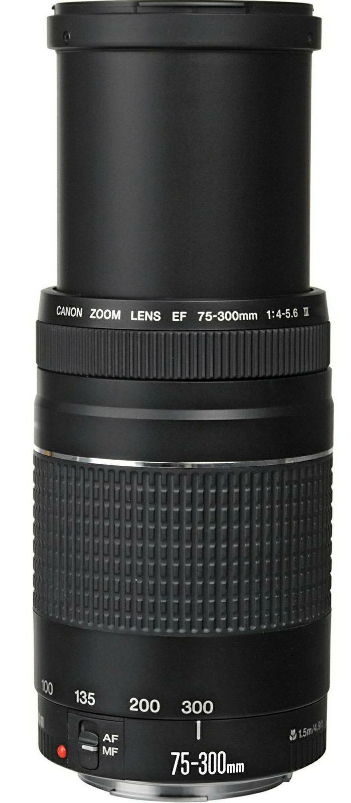 Canon EOS 2000D + 18-55 IS II + 75-300 KIT Black DSLR Digitalni fotoaparat s objektivima EF-S 18-55mm f/3.5-5.6 EF 75-300mm f/4-5.6 III (2728C031AA) - CASH BACK