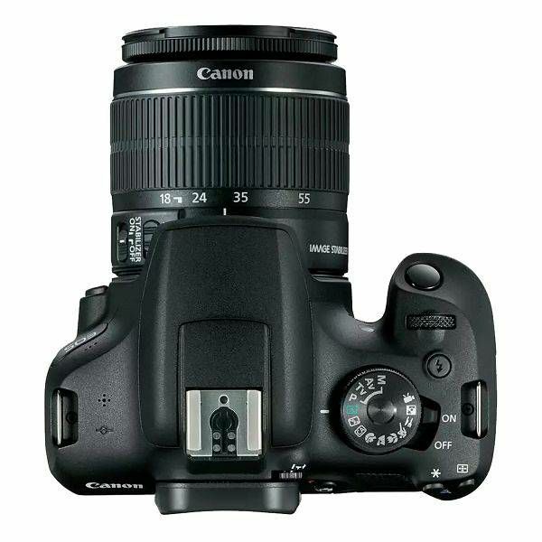 Canon EOS 2000D + 18-55mm f/3.5-5.6 DC III Lens (2728C002AA)