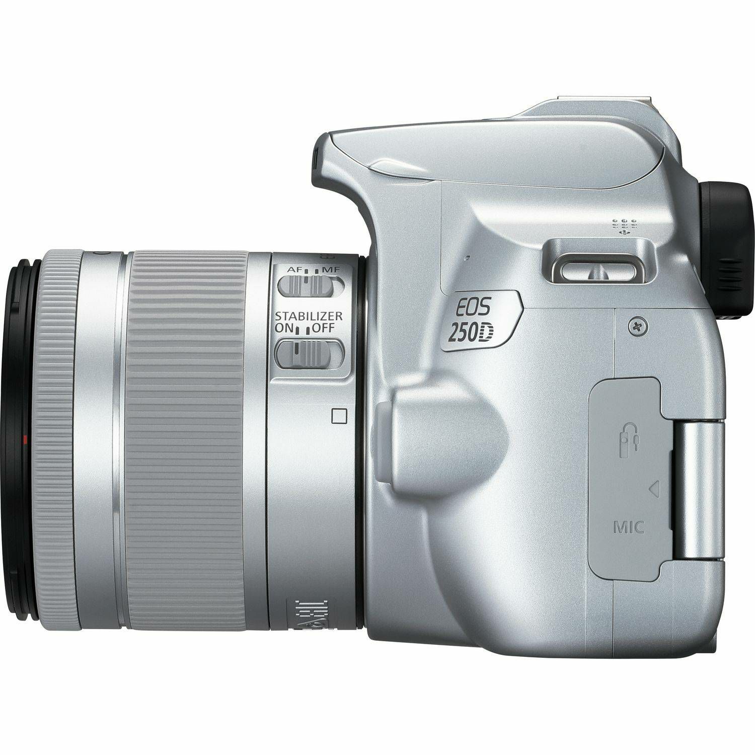 Canon EOS 250D + 18-55 IS STM Silver DSLR Digitalni fotoaparat s objektivom EF-S 18-55mm f/4-5.6 (3461C003AA)