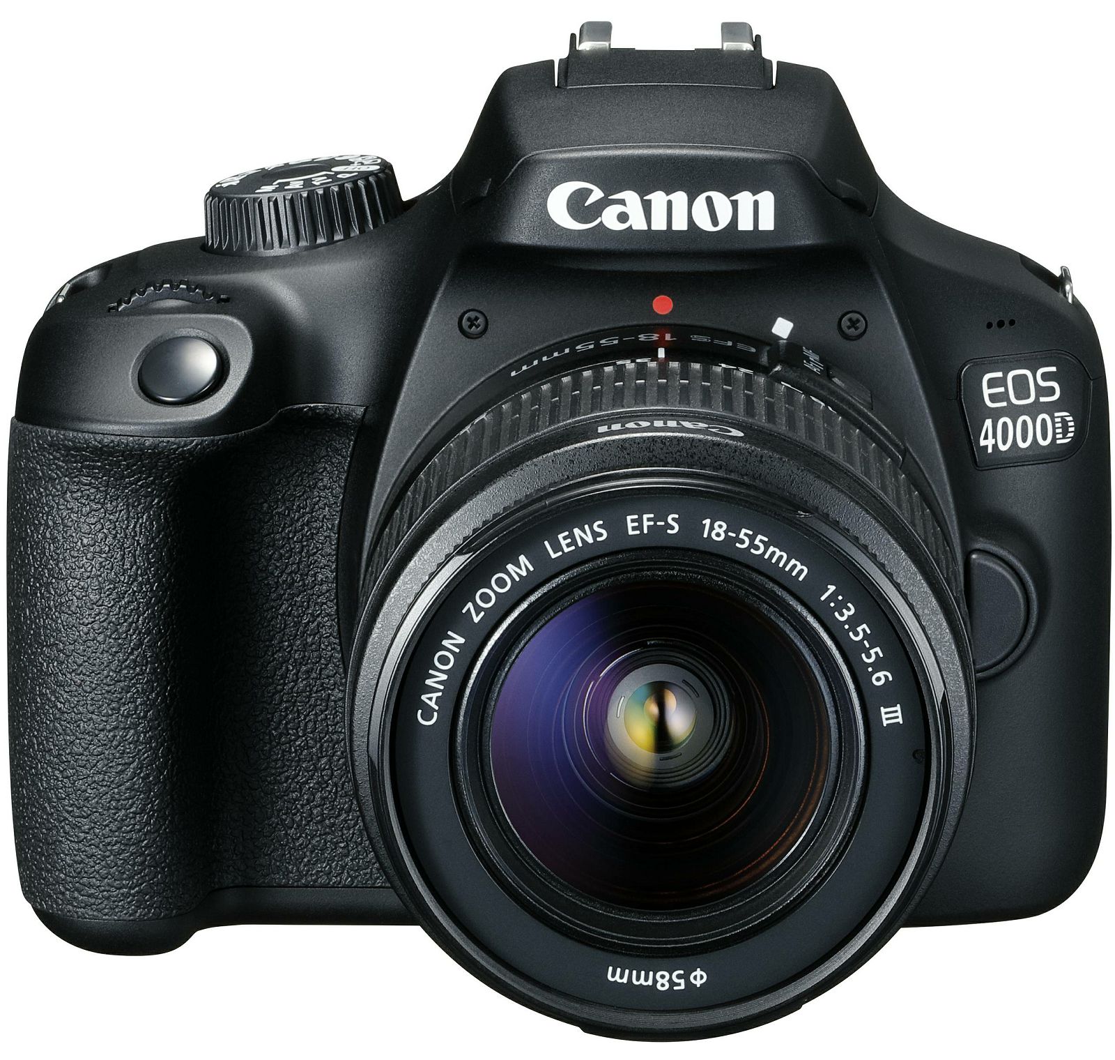 Canon EOS 4000D + 18-55 DC III + SB130 torba + 16GB kartica DSLR Digitalni fotoaparat s objektivom EF-S 18-55mm f/3.5-5.6 (3011C019AA)