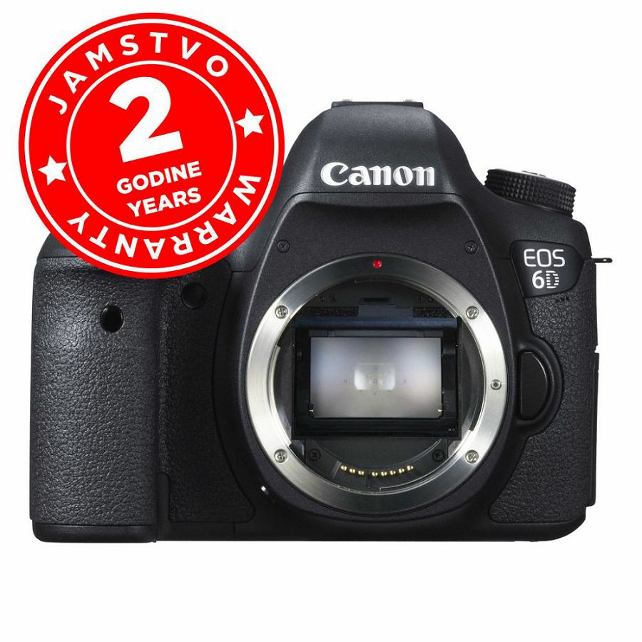 Canon EOS 6D Body Wi-Fi + GPS + MK-6D battery grip BG-E13 držač baterija