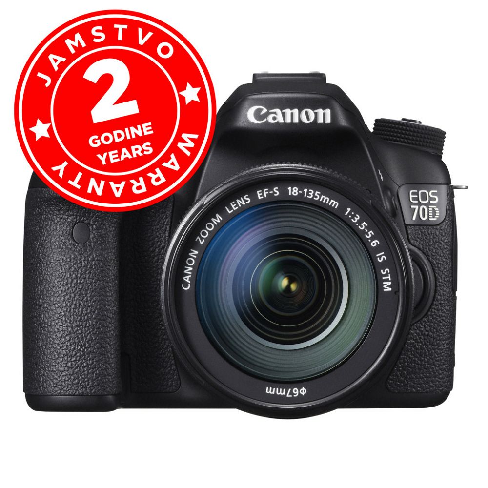 Canon EOS 70D + EF-S 18-135 STM WIFI