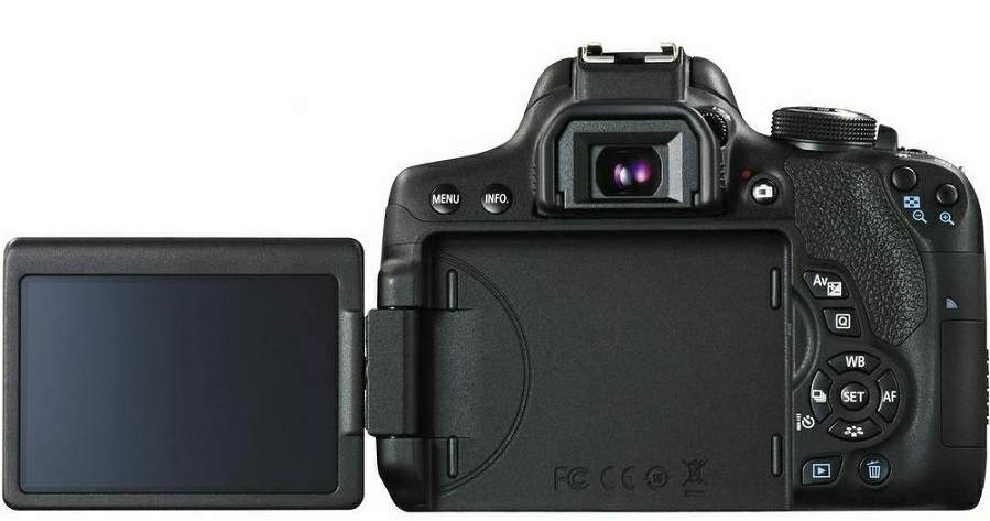 Canon EOS 750D + 18-135 IS STM DSLR digitalni fotoaparat s objektivom 18-135mm f/3.5-5.6 allround Lens (0592C009AA)