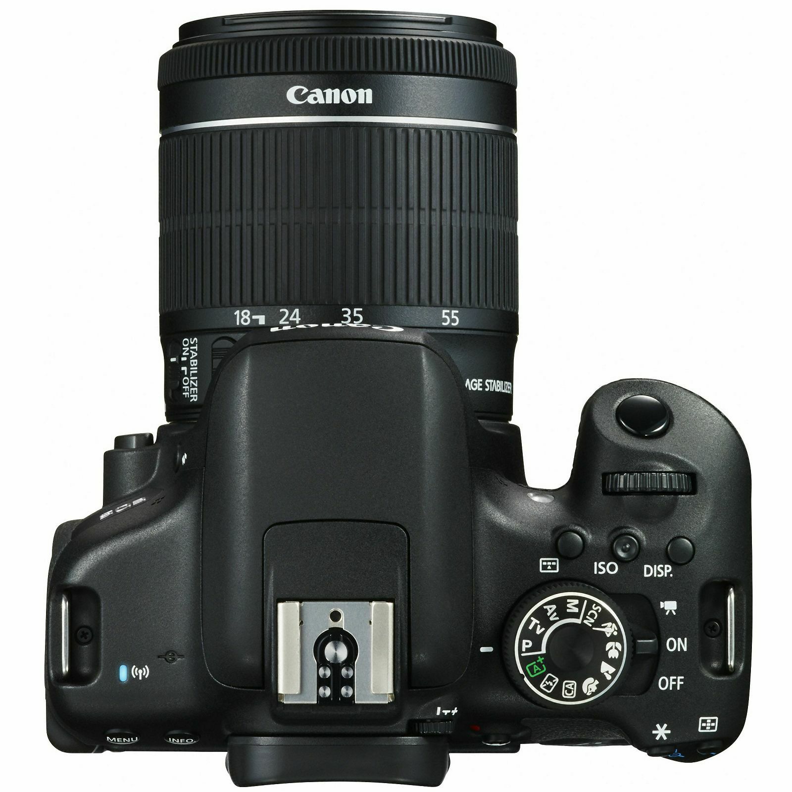 Canon EOS 750D 18-55 IS STM + 50mm 1.8 STM DSLR Digitalni fotoaparat s dva objektiva EF-S 18-55mm f/3.5-5.6 i EF 50 f/1.8 (0592C077AA)