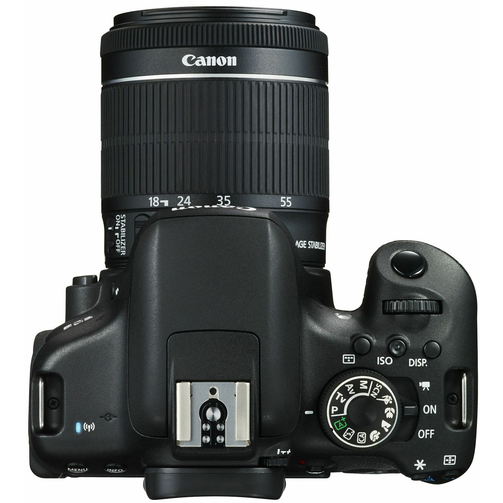 Canon EOS 750D + 18-55 IS STM DSLR digitalni fotoaparat s objektivom EF-S 18-55mm f/3.5-5.6 (0592C005AA)