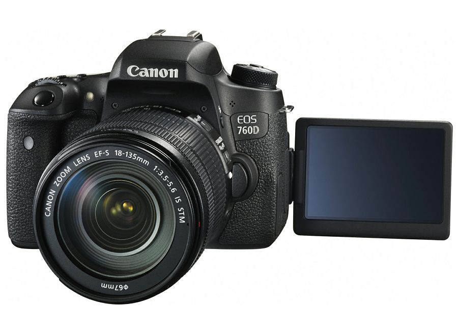 Canon EOS 760D + 18-135 IS STM digitalni DSLR fotoaparat + EF-S 18-135mm f/3.5-5.6 IS STM Zoom objektiv