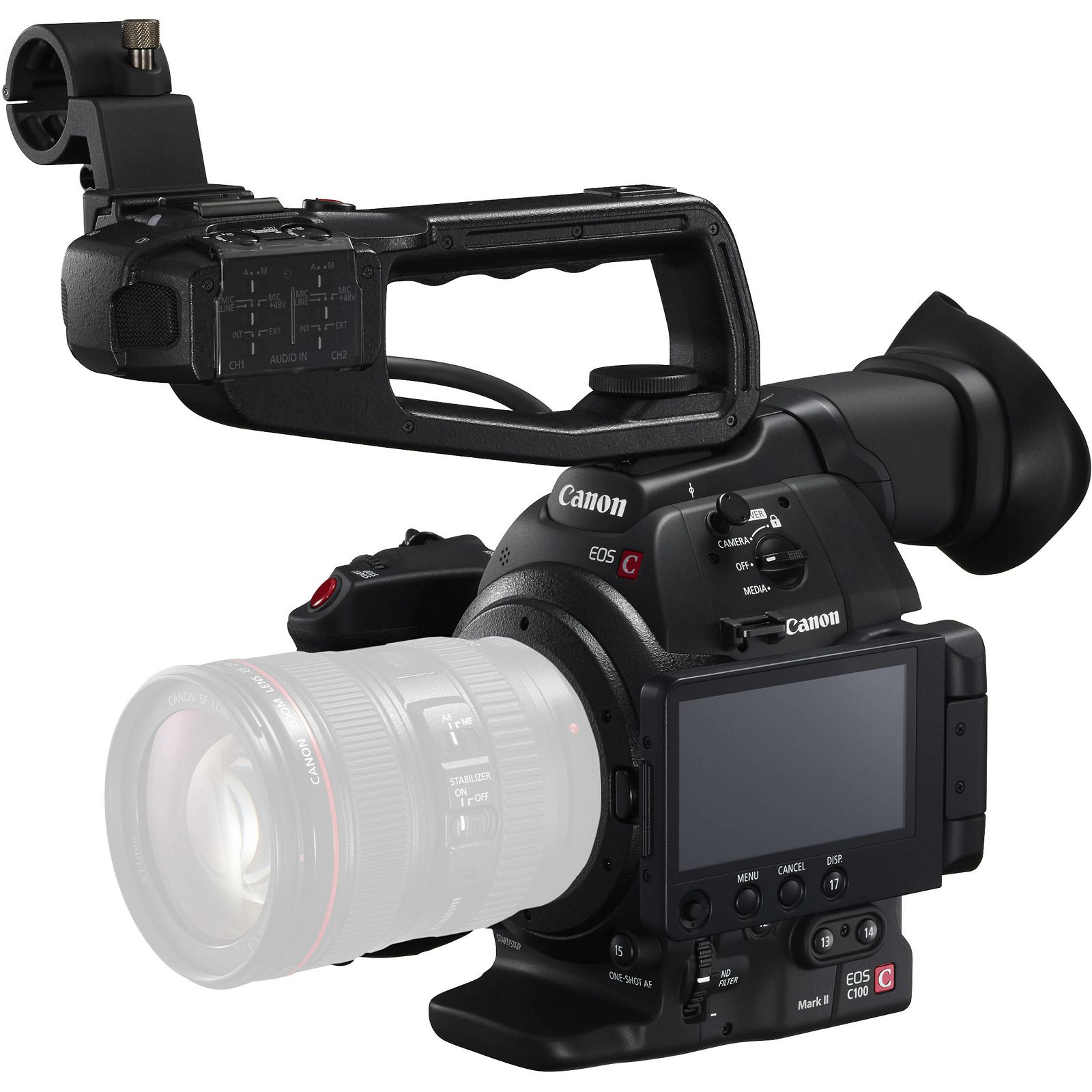 Canon EOS C100 II Body Cinema Camera profesionalna video kamera C100 Mark II (0202C003AA)