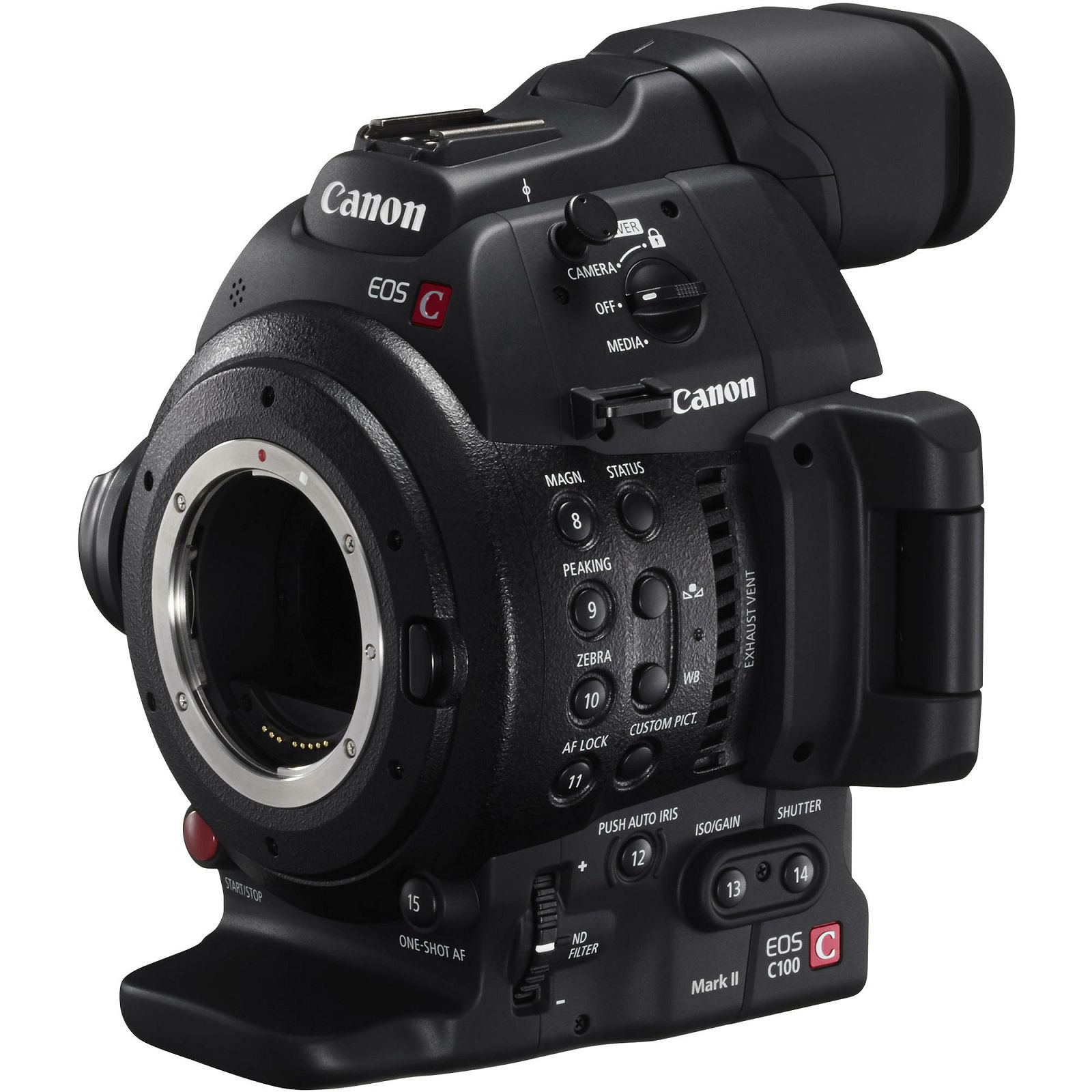 Canon EOS C100 II Body Cinema Camera profesionalna video kamera C100 Mark II (0202C003AA)