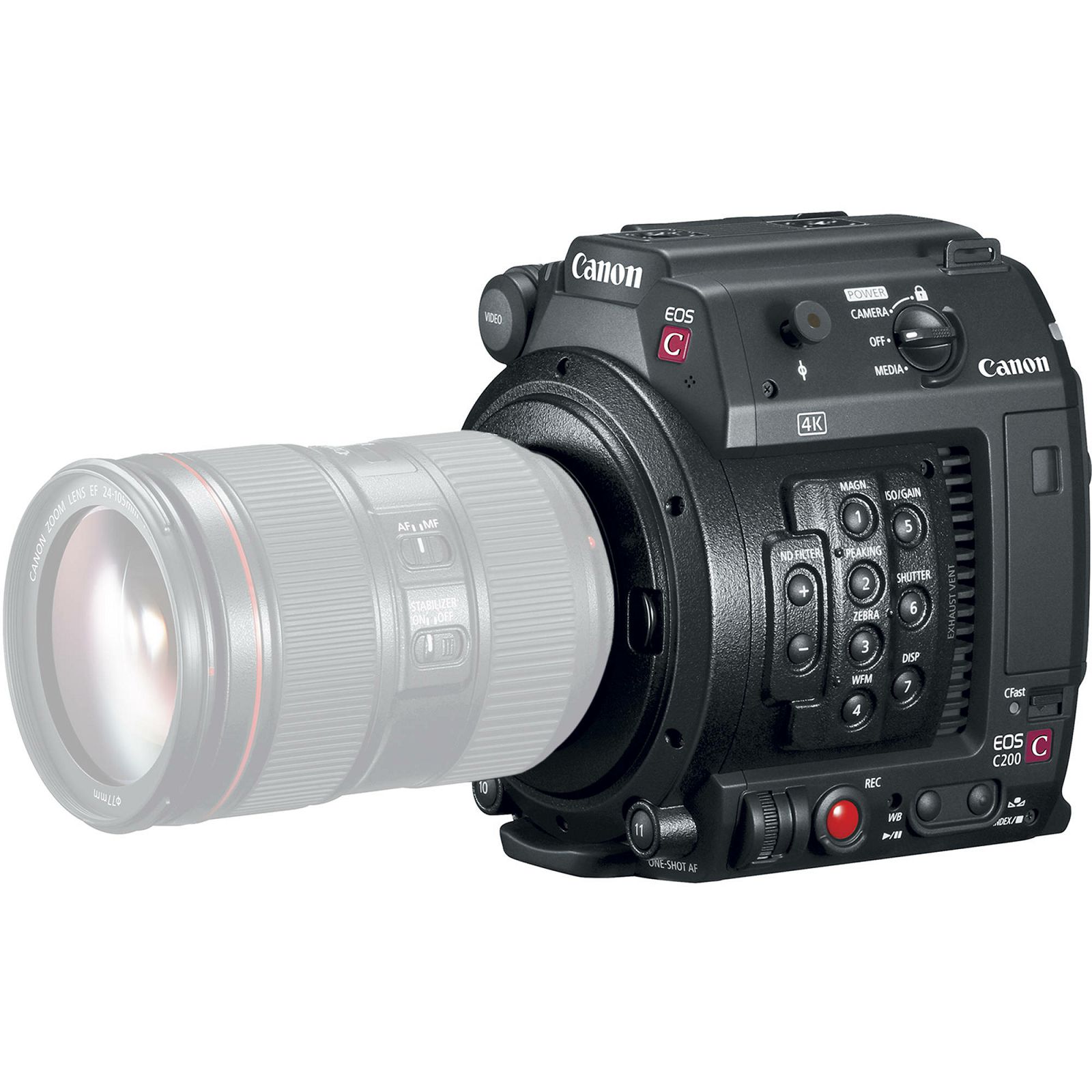 Canon EOS C200 EF Cinema Camera profesionalna video kamera + 128GB Cfast 2.0 Sandisk KIT